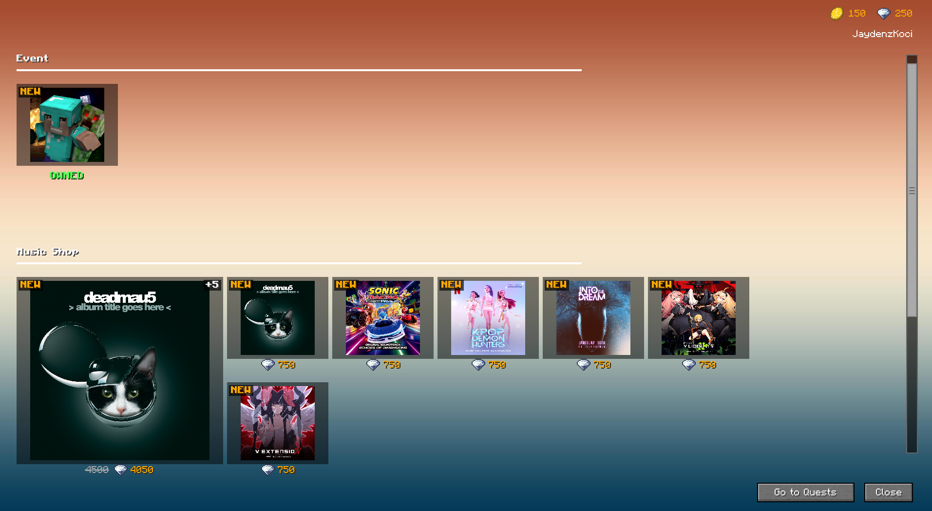 New Interface