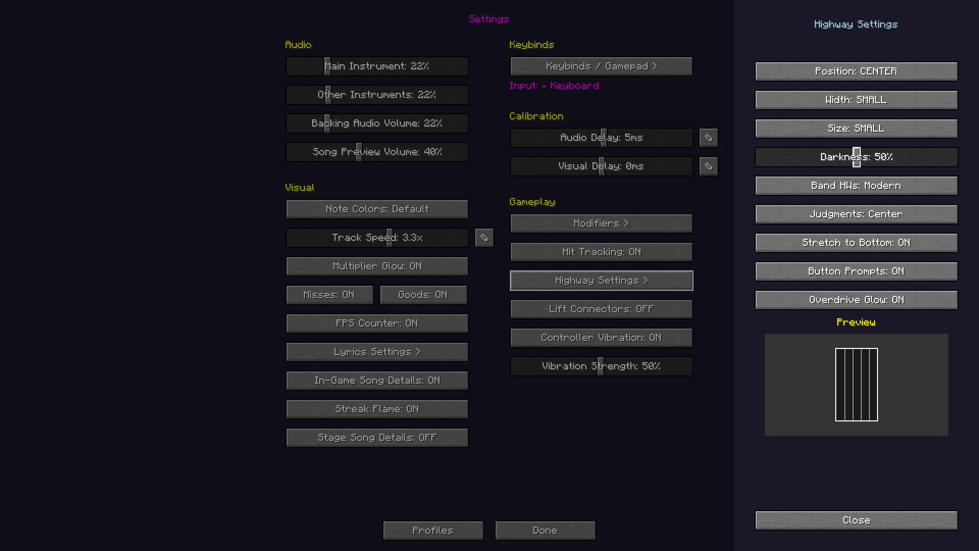 New Interface