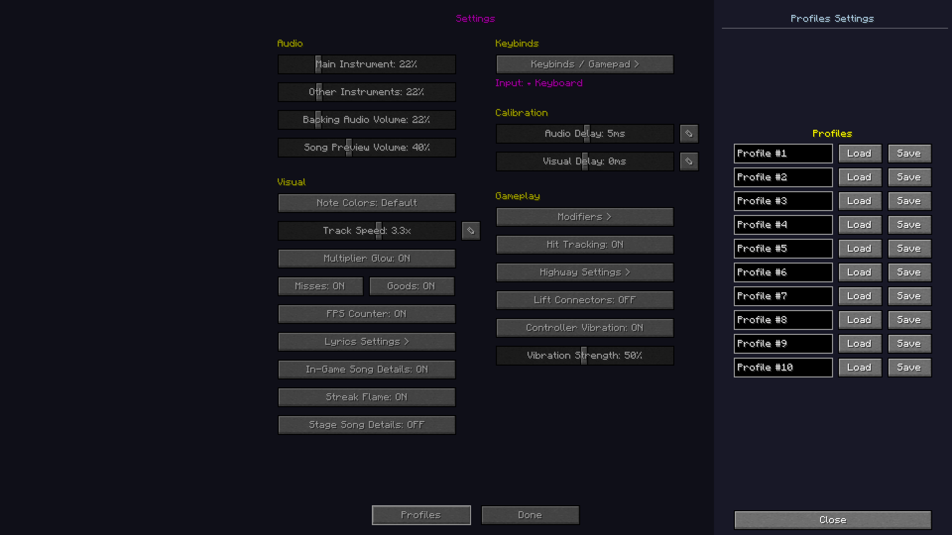 New Interface